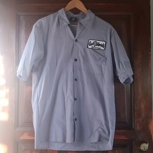 Gas Monkey light grey workman shirt